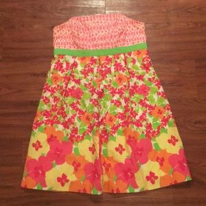 Lilly Pulitzer Strapless Dress
